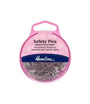 Pins & Needles / Nickel Plated Steel Safety Pins