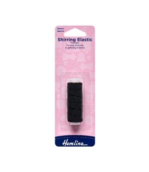Haberdashery Accessories / Shirring Elastic Black