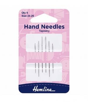 Pins & Needles / Tapestry Hand Sewing Needles Size 24-26