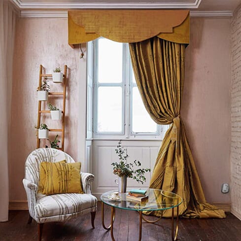 Homemade Curtain Pelmets and Valances