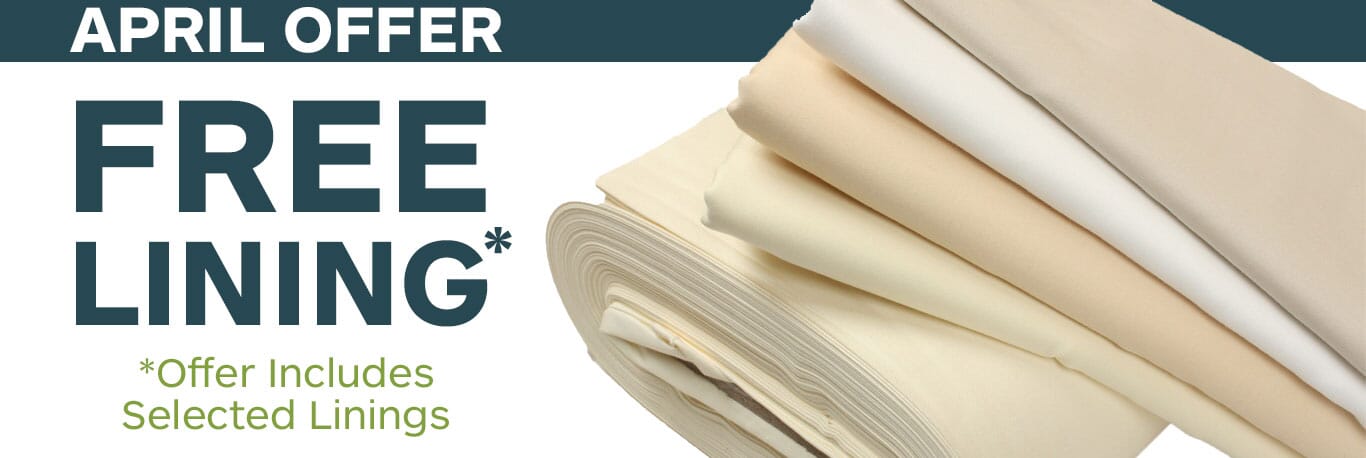 Special Offer - Free Lining