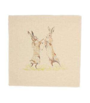 Hares Cushion Panel