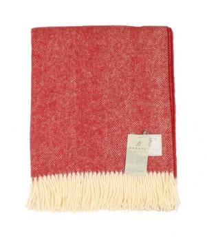 Shetland Herringbone Red