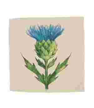 Thistle Blue Cushion Panel