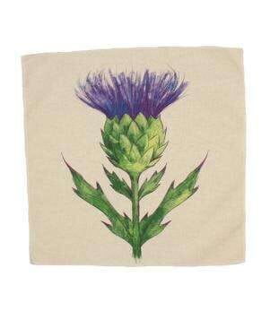 Thistle Purple Cushion Panel