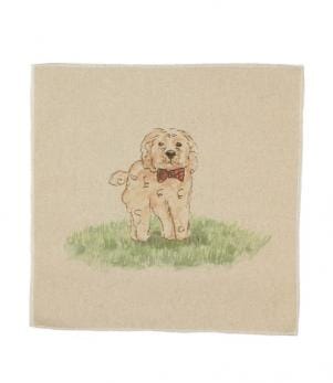 Toy Poodle Cushion Panel