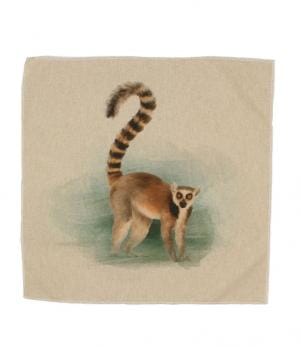 Mr Lemur Cushion Panel