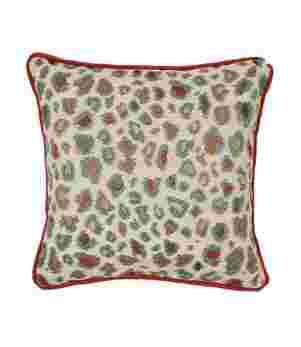 Leopard Outdoor Tapestry Cushion
