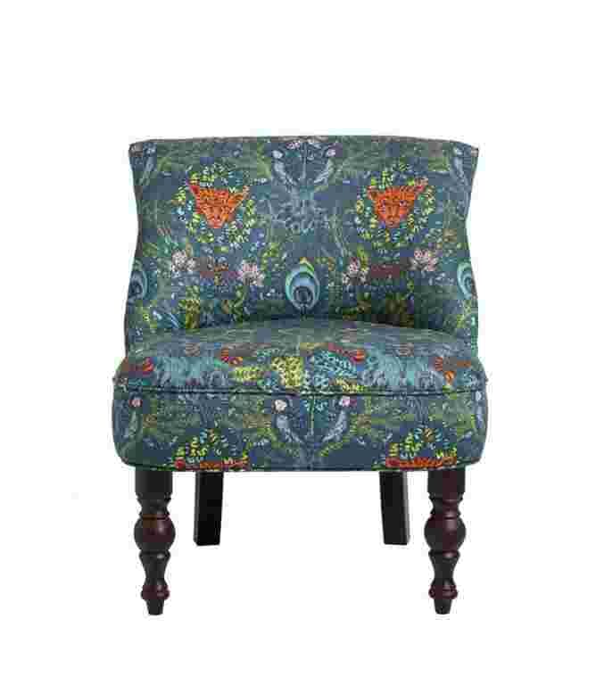 Clarke & Clarke Statement Chairs  - Langley Amazon Navy