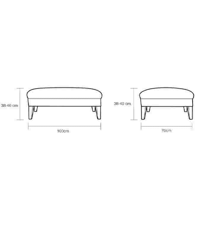 JF Footstools - No.010 Footstool