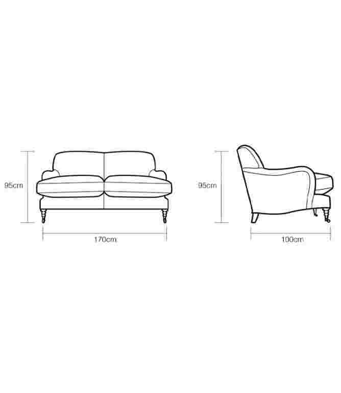 JF Sofas - Blockley 2 Seater Sofa