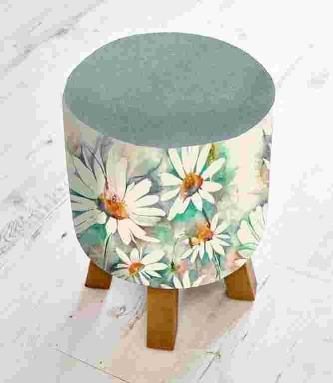 Voyage Maison Footstools - Prairie Biscay Monty