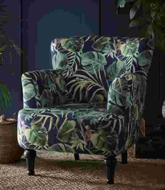 Statement Chairs - Dalston Monkey Business Indigo