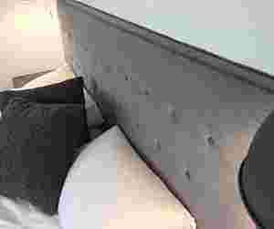 Headboard in Villa Nova Stockholm