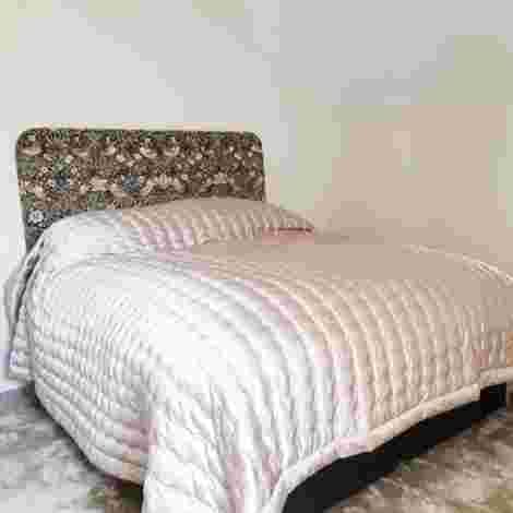 Beautiful Roman Blind and Headboard