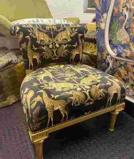 Wild Africa Gold Armchair