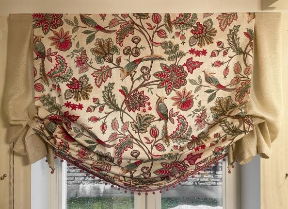 Wineberry Roman Blind