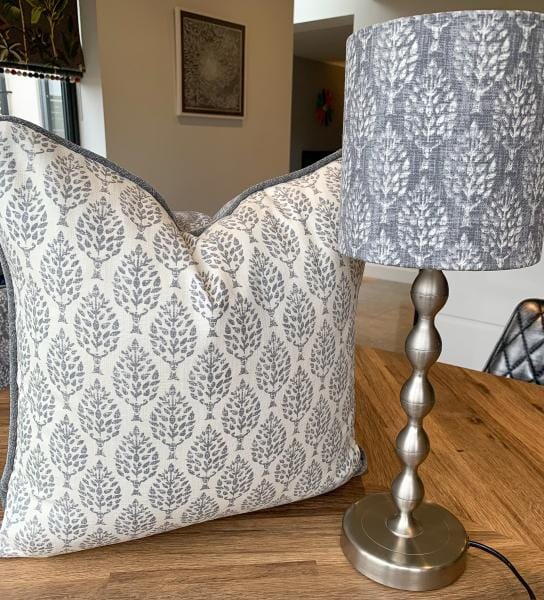 Chic Filigree Cushion and Lampshade