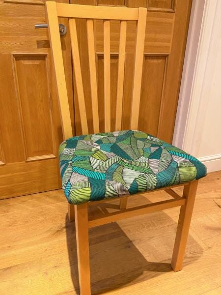 Vibrant Dining Chair Makeover