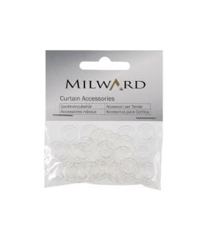 Clear Blind Rings 13mm