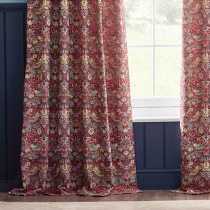 Strawberry Thief Jacquard Berry