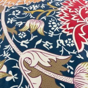 Cray Indigo / Berry Cushion