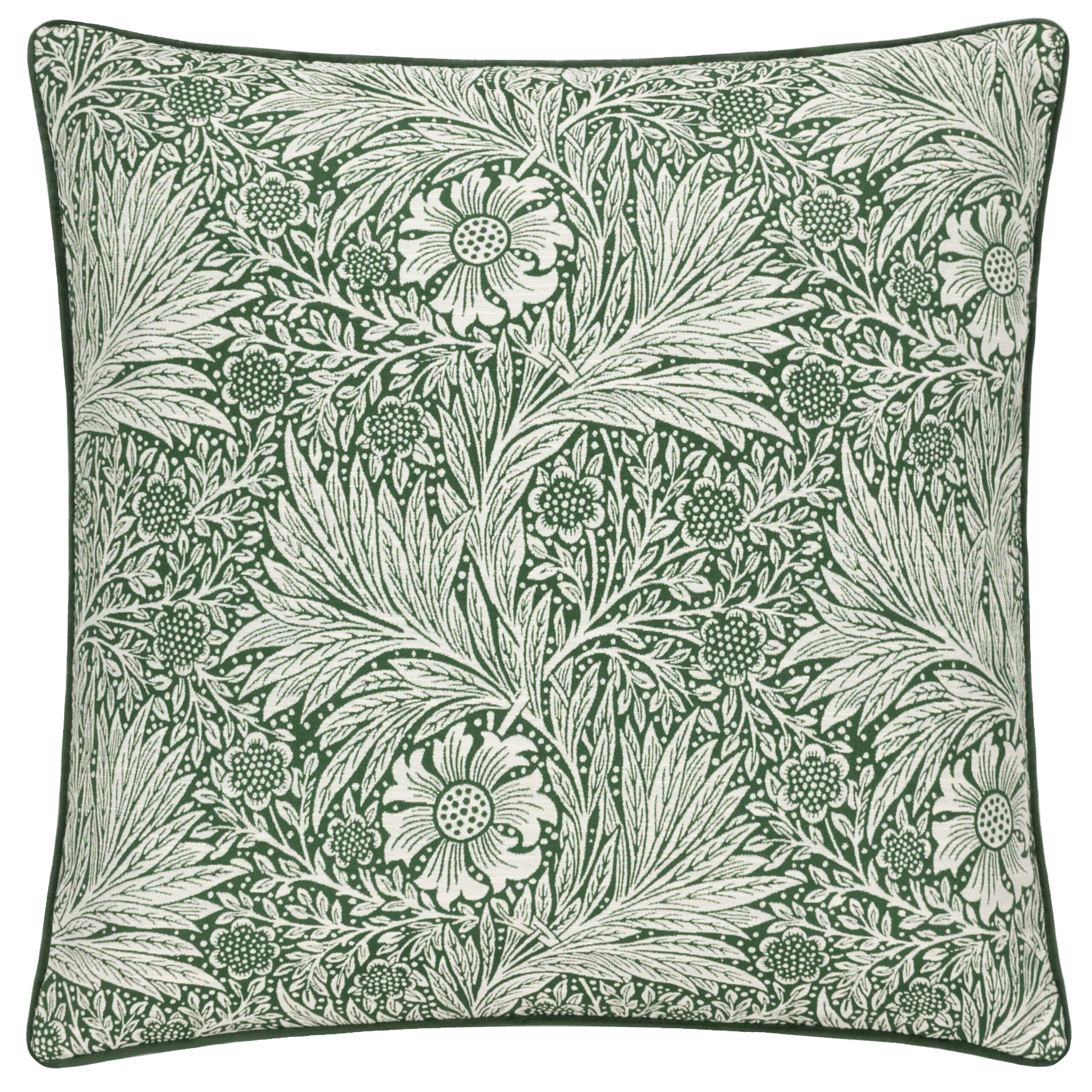 William Morris Cushions / Marigold Leaf Green Cushion