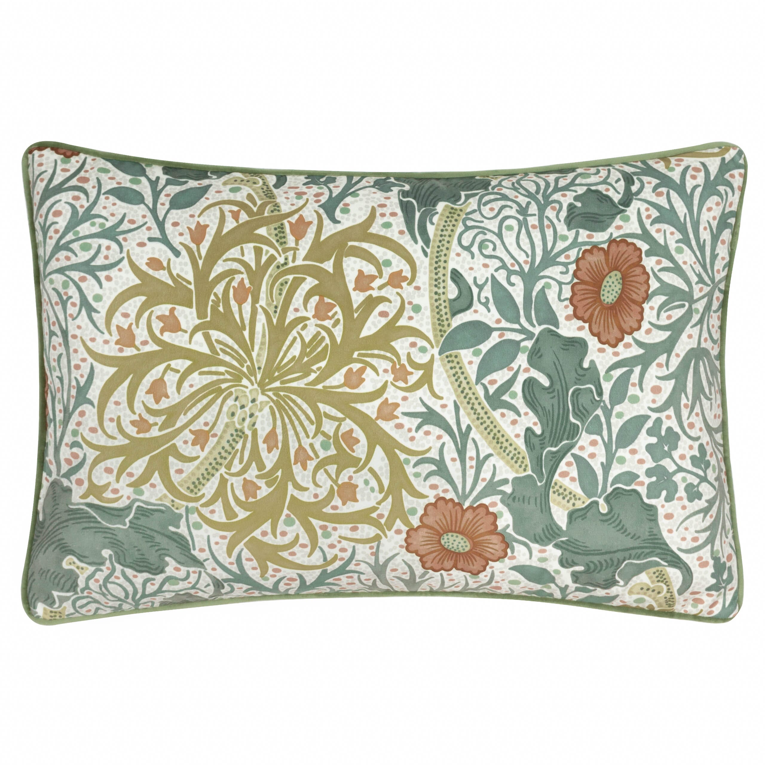 William Morris Cushions / Seaweed Stone / Seaweed Cushion