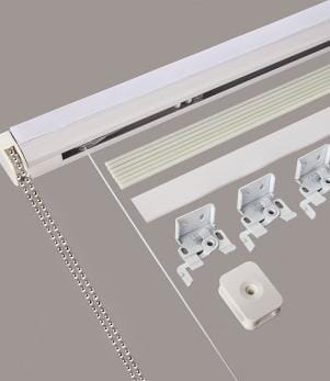 Roman Blind Accessories / Roman blind headrail complete kit 90cm