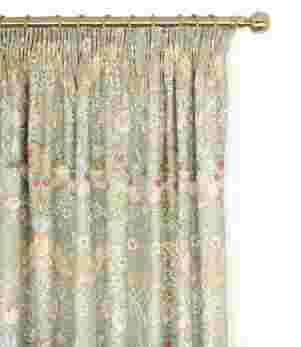 William Morris Curtains / Strawberry Thief - Slate