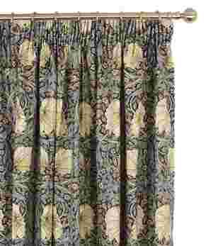 William Morris Curtains / Pimpernel - Blue