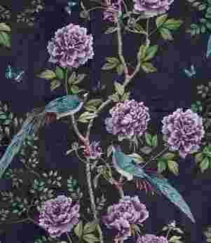 Paloma Home Wallpaper by Paloma Faith / Vintage Chinoiserie Midnight Wallpaper  