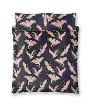 Paloma Home Bedding by Paloma Faith / Oriental Birds Navy Bedding Set