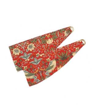 William Morris Tiebacks / Strawberry Thief Tiebacks - Red