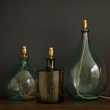 Glass Lamp Bases