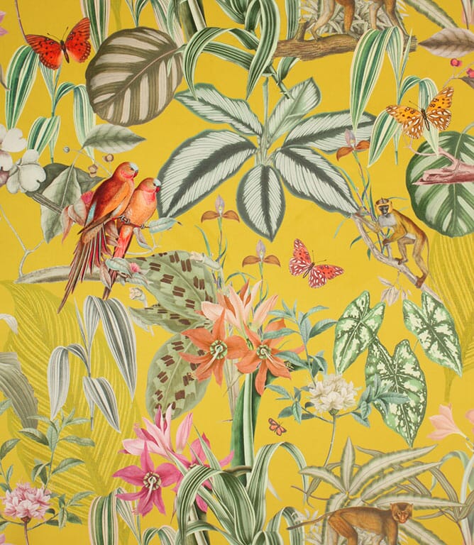 Citron Barbados Fabric