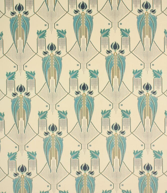 Prussian Mackintosh Velvet Fabric