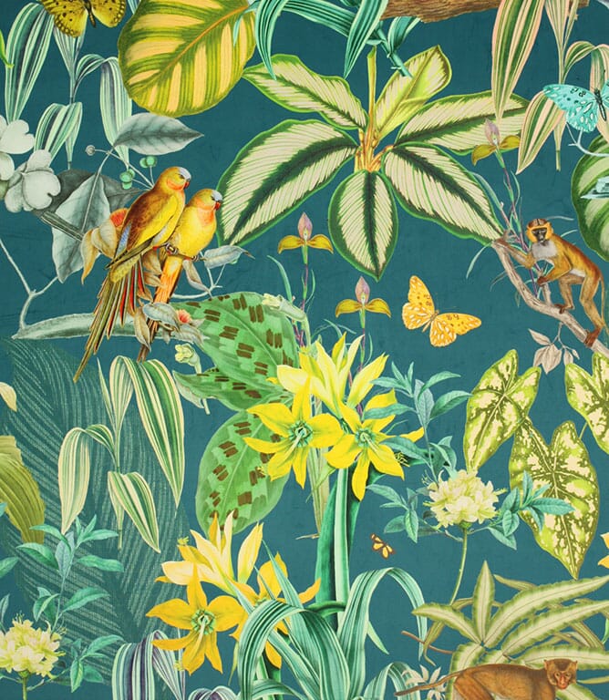 Lagoon Barbados Fabric