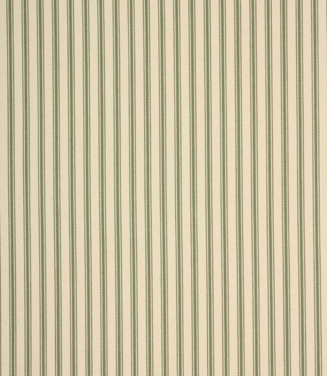 Sap Green JF Ticking Fabric