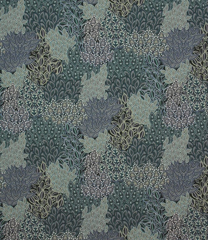 Indigo Agave Rainforest Fabric