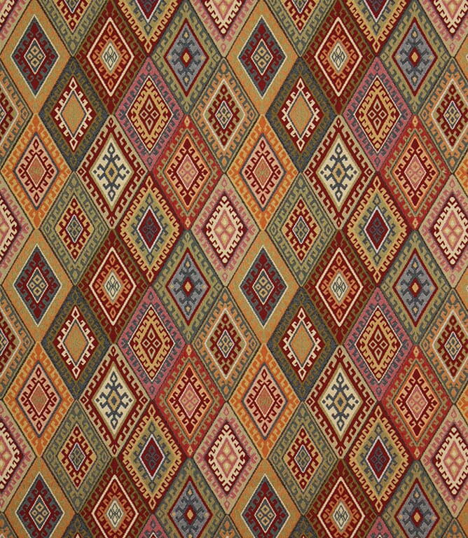 Vintage Ikat Tapestry Fabric