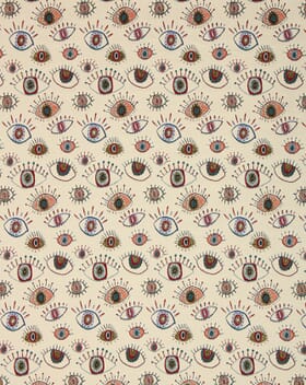 Lashes Fabric / Multi Lashes Fabric / Multi