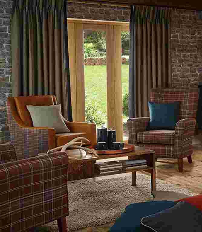 Kinloch FR Fabric / Biscuit Kinloch FR Fabric / Biscuit