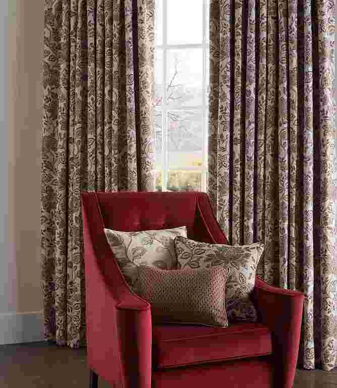 Clara FR  Fabric / Ruby Clara FR  Fabric / Ruby