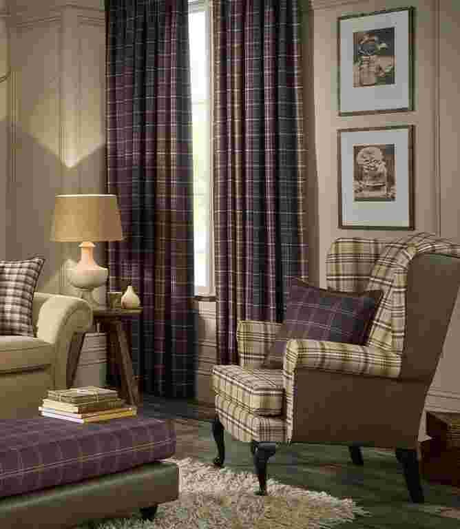 Langholm FR Fabric / Mulberry Langholm FR Fabric / Mulberry