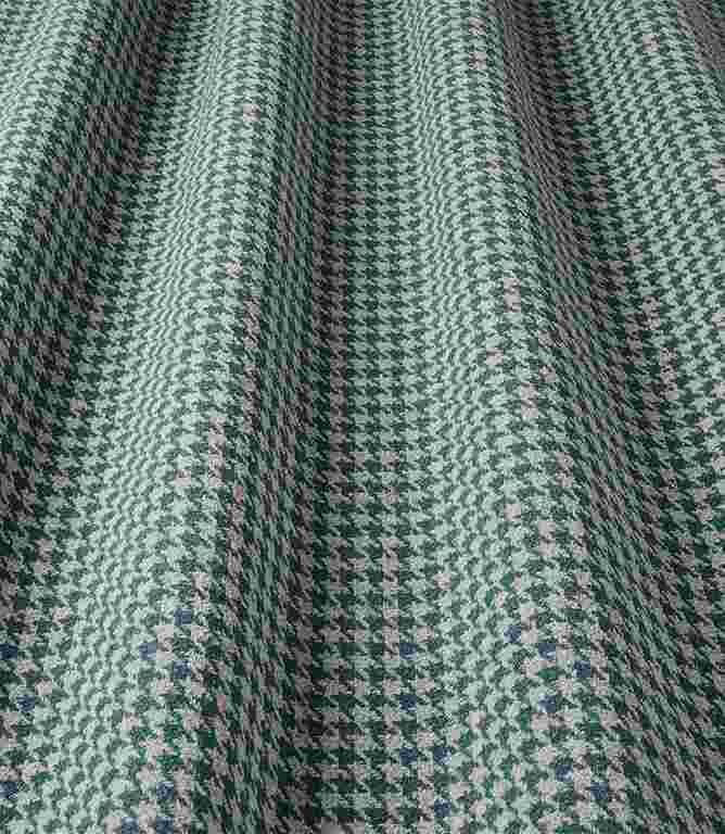 Houndstooth FR  Fabric / Ocean Houndstooth FR  Fabric / Ocean