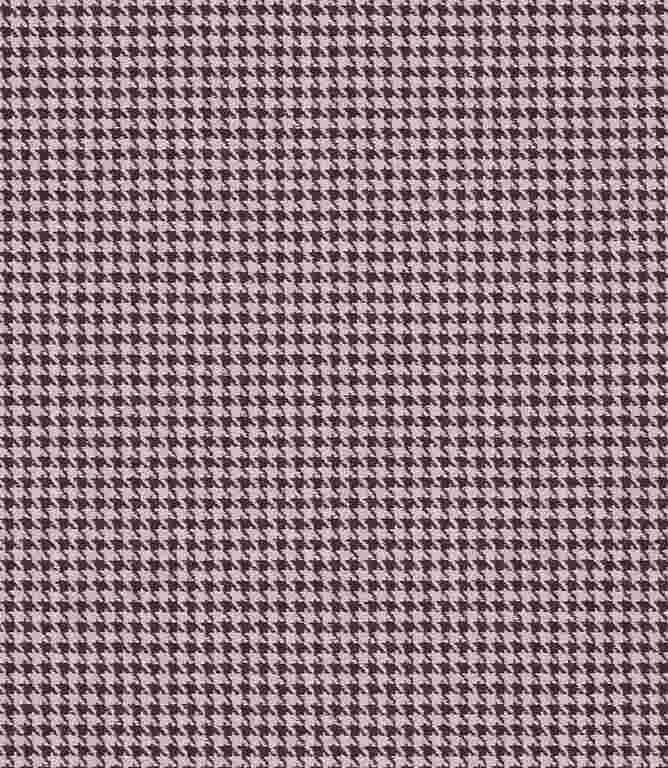 Houndstooth FR  Fabric / Mulberry Houndstooth FR  Fabric / Mulberry