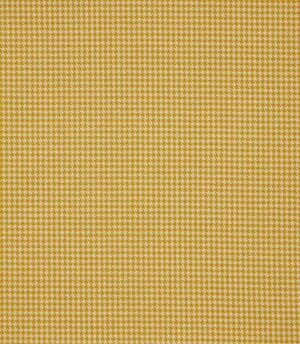 Houndstooth FR  Fabric / Ochre