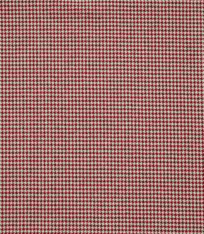 Houndstooth FR  Fabric / Garnet Houndstooth FR  Fabric / Garnet