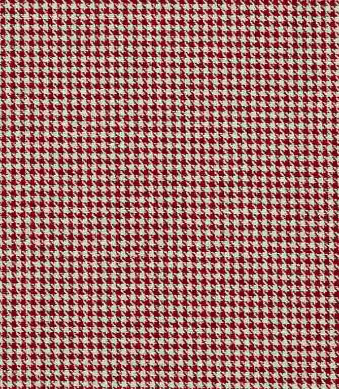 Houndstooth FR  Fabric / Garnet Houndstooth FR  Fabric / Garnet